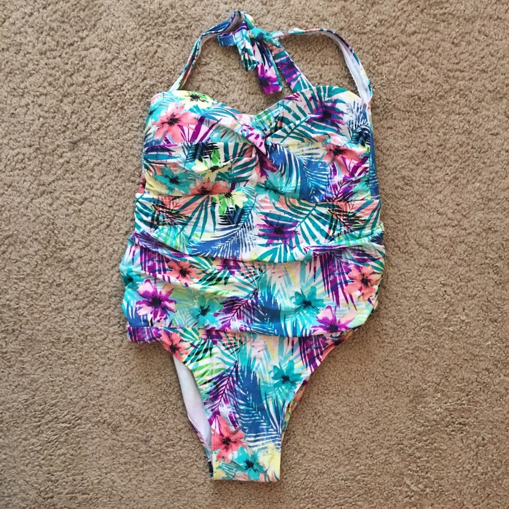 Catalina Bright Floral One Piece Swimsuit